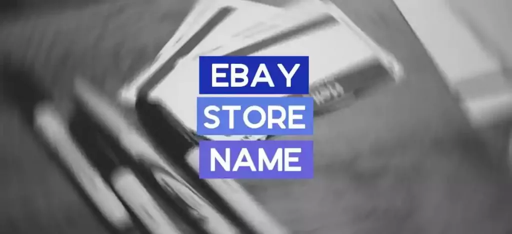 eBay Store Name