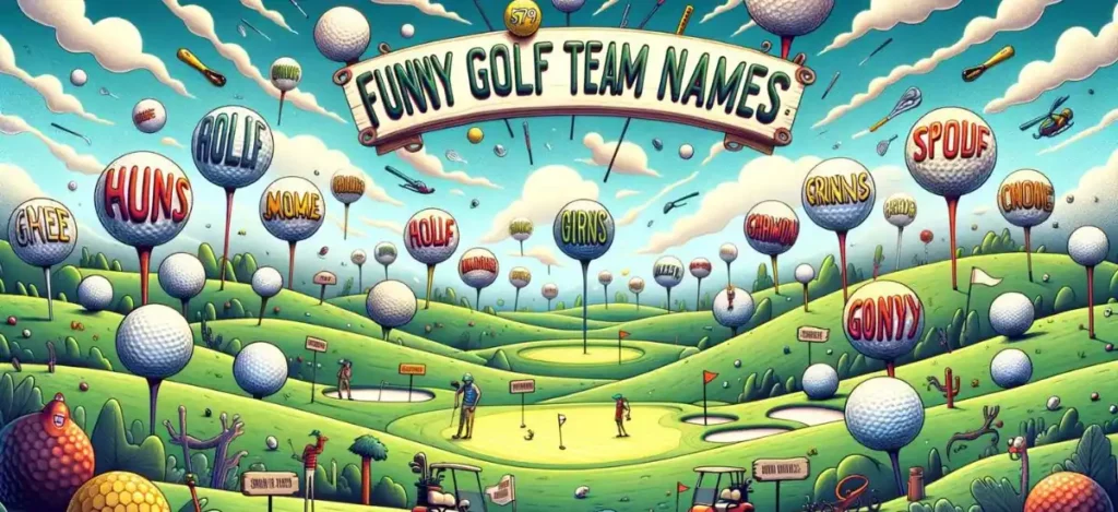 Funny Golf Team Names