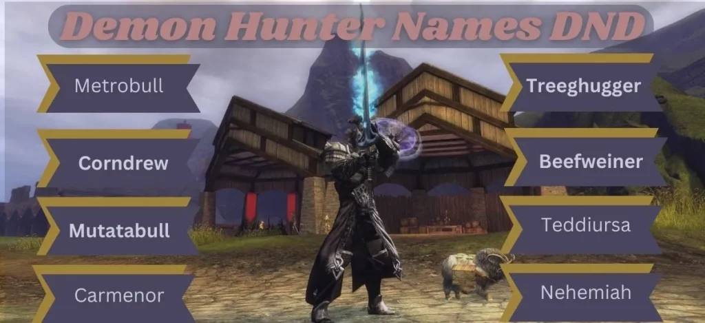 Demon Hunter Names DND