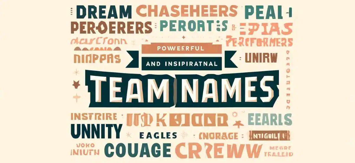 Fun Team Names