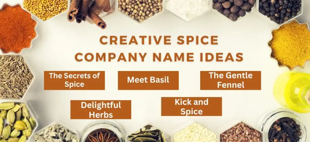 Spices Company Names