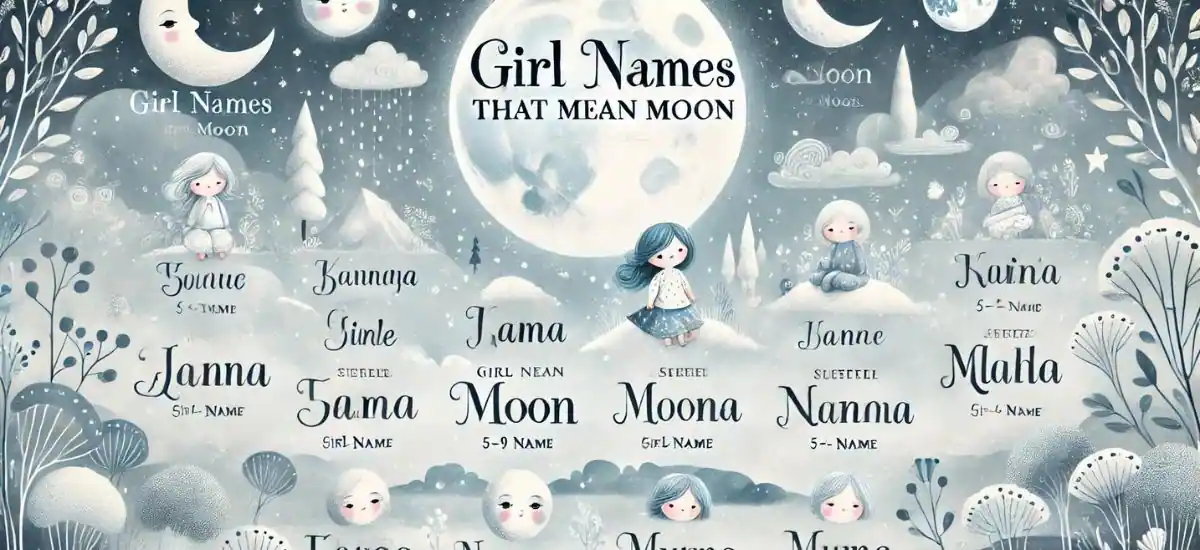 girl names that mean moon